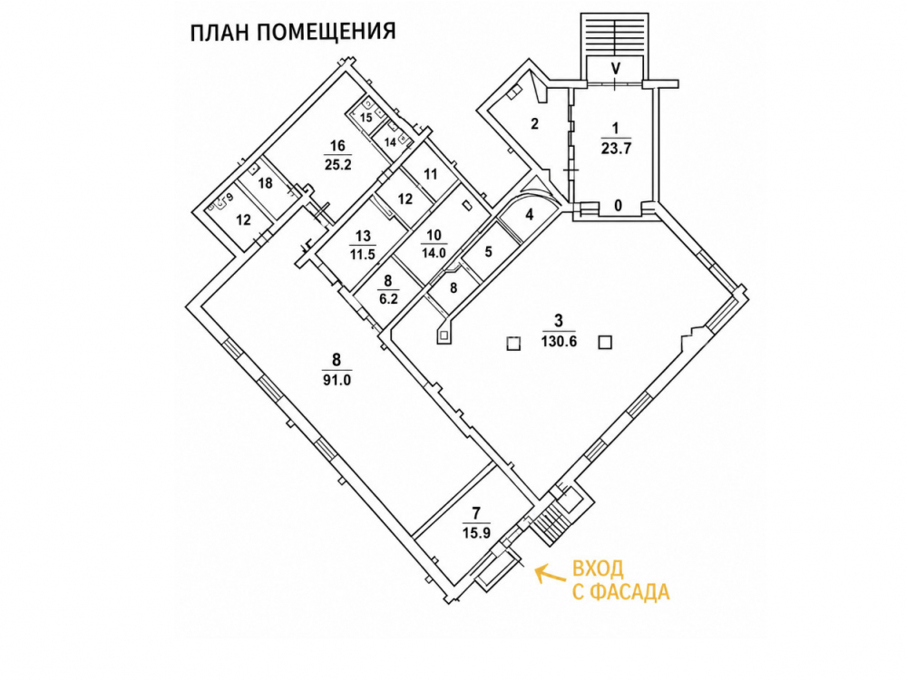 планировка помещения