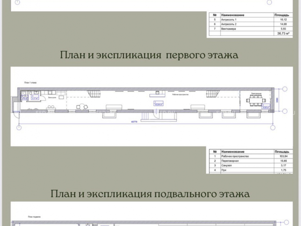 планировка помещения