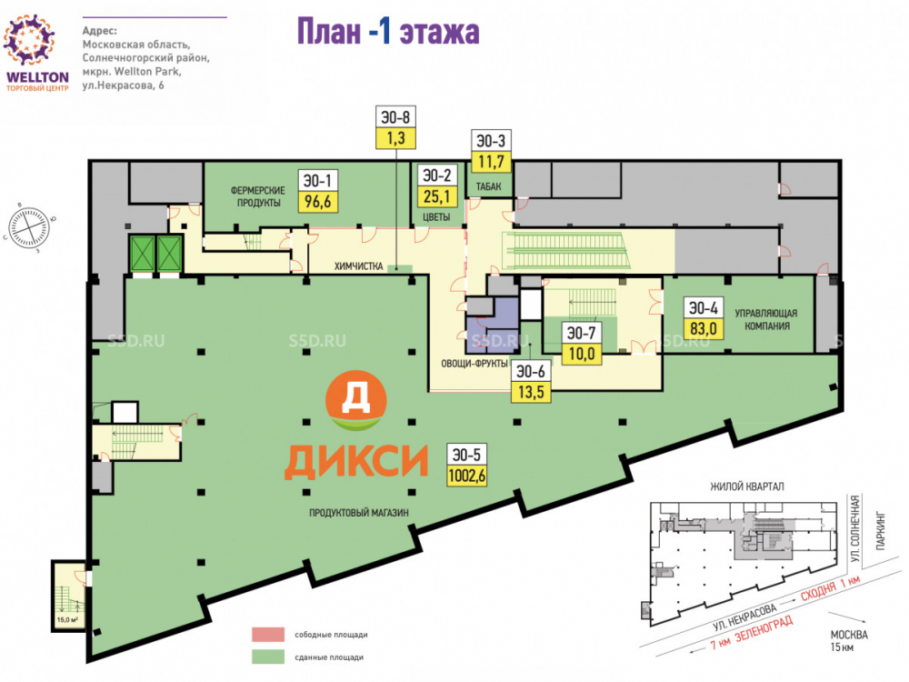 планировка помещения