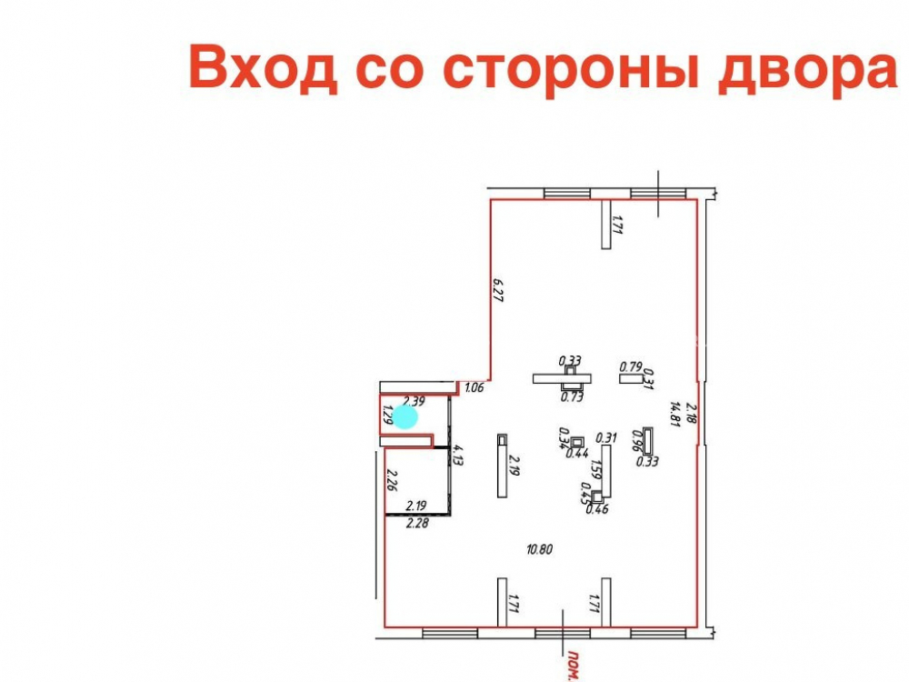 планировка помещения
